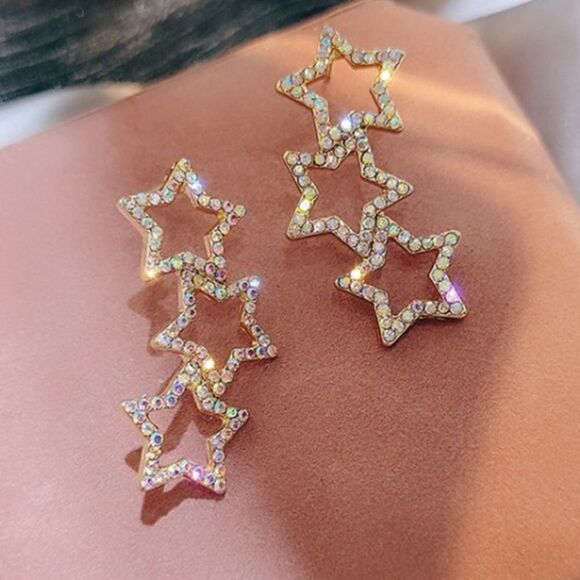 NWT Shooting Star Earrings  - Picture 3 of 4